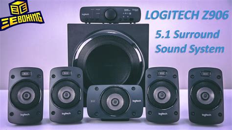 Logitech Z906 51 Surround Sound System Review ΞΕboxing Youtube