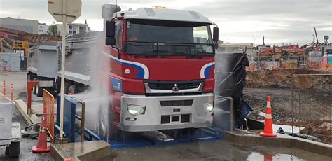 Permanent Wheel Wash Systems Transport Wash Systems