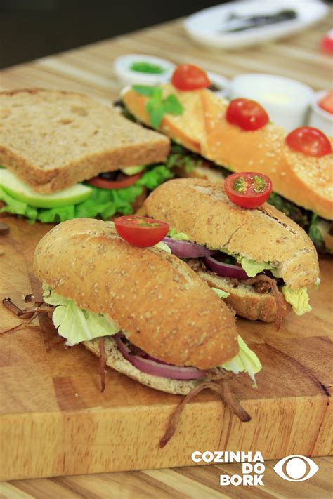 Receita de Sanduíches Naturais Cozinha do Bork Band br