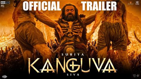 Kanguva Official Trailer Suriya Bobby Deol Disha Patani Devi Sri