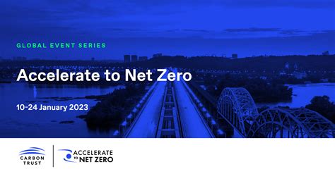 Accelerate To Net Zero Global Event Series The Carbon Trust