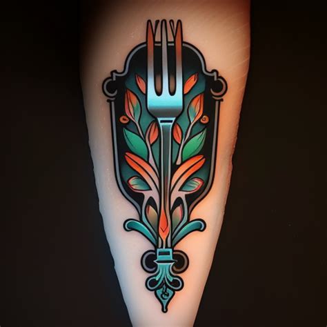 58 Fork Tattoo Ideas - TattooClue.com