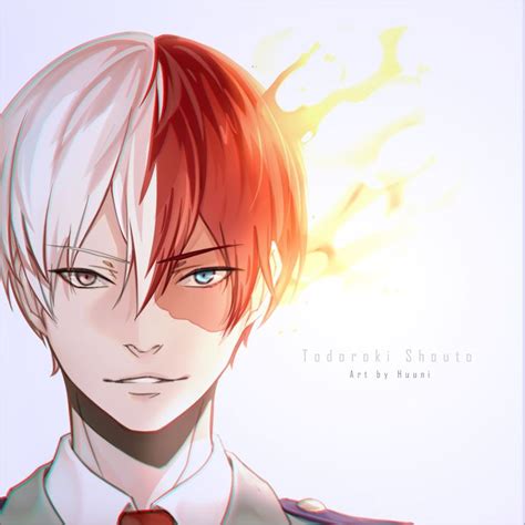 My Hero Academia // BNHA // Shoto Todoroki / Shoto / Quirk Half-Cold ...