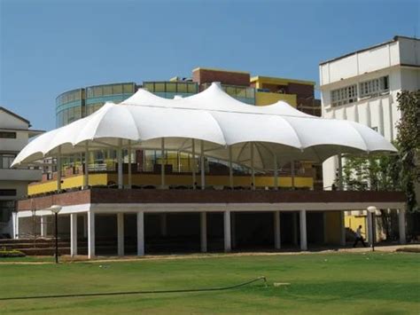 Tensile Fabric Roofing System At Square Feet S Tensile Fabric