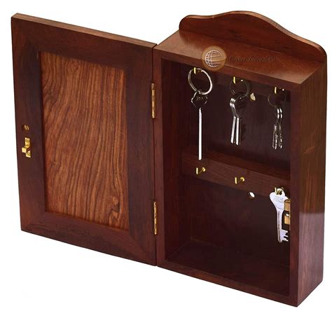 Wooden Key Box Best Key Box Solid Wooden Key Cabinet Wooden Key Holder Key House Keery Keep