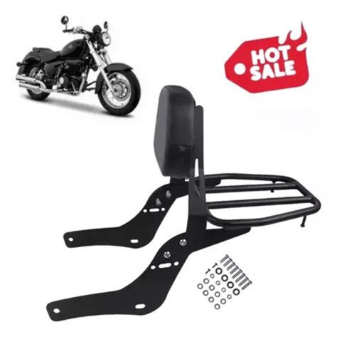 Parrilla Trasera Para Moto Con Respaldo Italika Tc Tc Env O Gratis