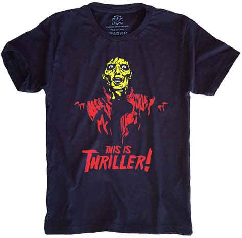 Camiseta This Is Thriller Michael Jackson Teoria Nerd agora é TN Store