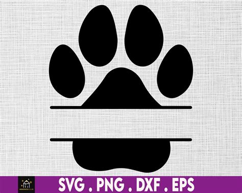 Paw Print Svg Dog Paw Print Svg Dog Paw Svg Paw Svg Dog - Etsy