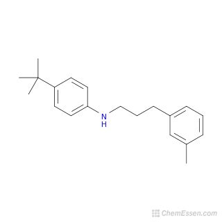 4 Tert Butyl N 3 3 Methylphenyl Propyl Aniline Structure C20H27N