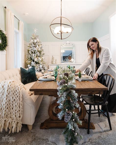 Dining Room Christmas Decor Ideas 2022 The DIY Mommy