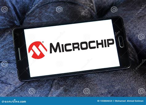 Microchip Technology Company Logo Editorial Stock Image - Image of icon ...