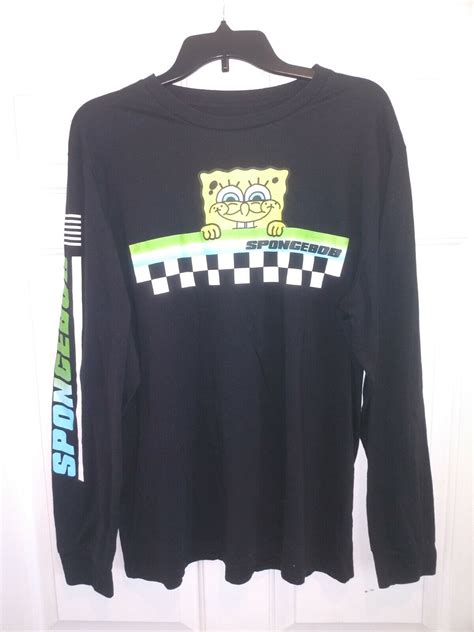 Nickelodeon SpongeBob SquarePants TV Show Long Sleeve… - Gem