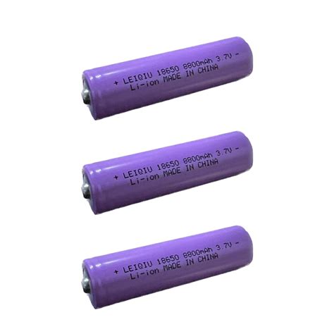 Set 3 6 Acumulatori 18650 8000mAh 3 7V Li Ion