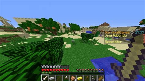 Minecraft Erstes Survival Games Video Youtube