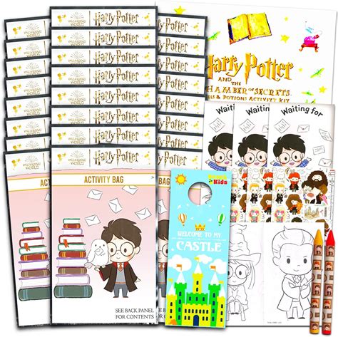 Amazon.com: Harry Potter Birthday Party Favors Set - Bundle with 24 ...