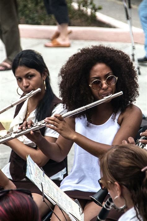 Hd Wallpaper Two Women Playing Flutes Music Instrument Musical