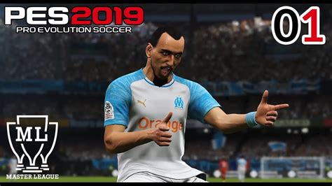 PES 2019 LA MASTER LEAGUE COMMENCE 01 YouTube