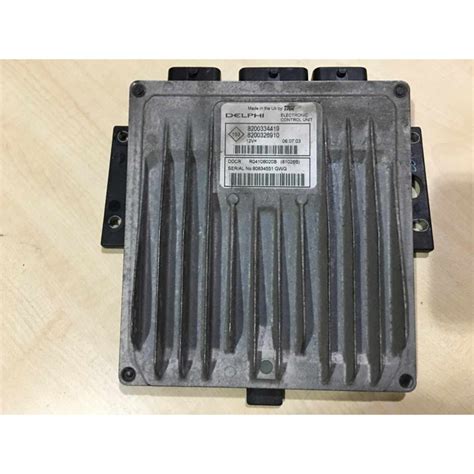 Engine Ecu Delphi Ddcr R B B Renault