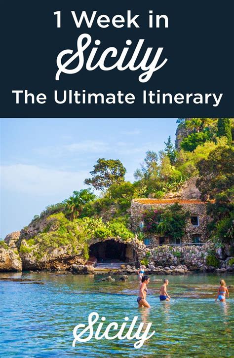 One Week In Sicily Epic 6 7 8 Day Itinerary First Time Visit Sicilia Viaggi Posti In Cui