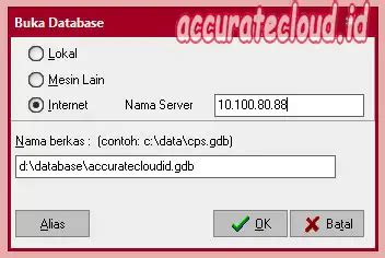 Membuka Database Accurate V Dan V Tutorial Accuratecloud Id