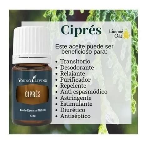 Aceite Esencial Ciprés Young Living Envío gratis