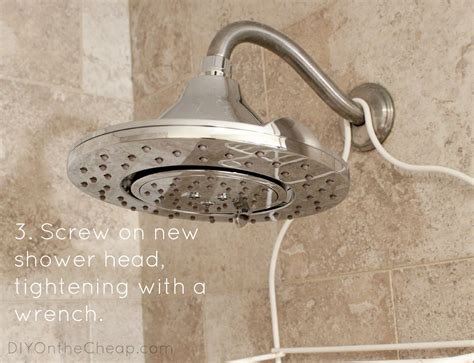 how to open moen shower head