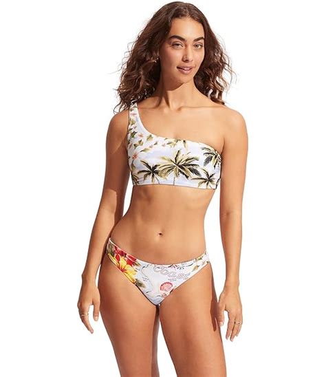 Seafolly Cabana Coast Slide Tri Bikini Top FREE SHIPPING Zappos