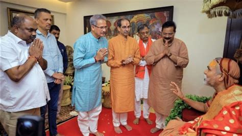 IN PHOTOS: Uddhav Thackeray described as victim of betrayal by Shankaracharya