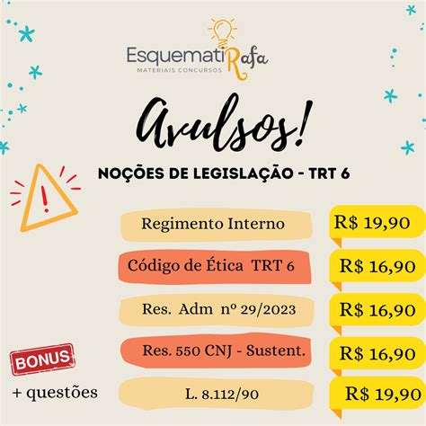 Regimento Interno TRT 6 Rafaella Nunes Augusto Gomes Hotmart