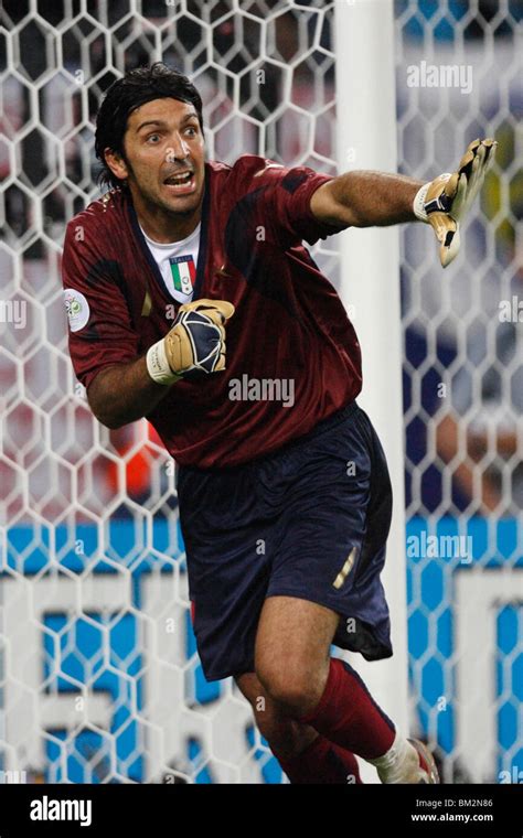 Goalkeeper Gianluigi Buffon Of Italy In Action During A Fifa World Cup