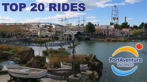 Top 20 Rides At PortAventura Ferrari Land YouTube