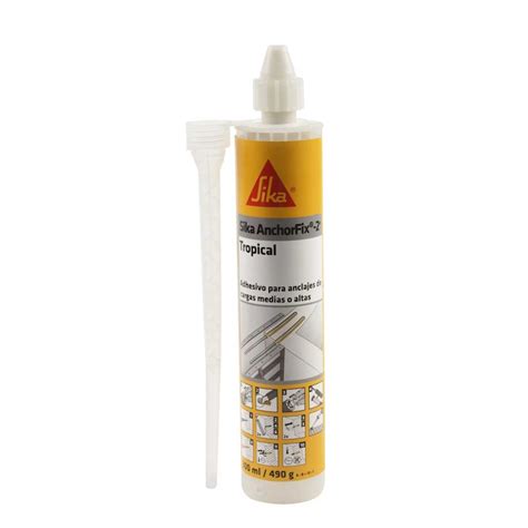 Adhesivos Para Anclajes Sika Anchorfix 2 X 300ml Sika Center