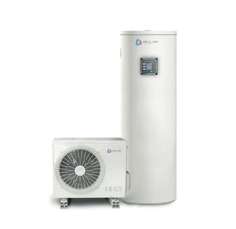 Reclaim 400l Rehp Co2 400sst Heat Pump Stainless Steel Tank With V2