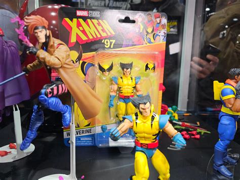 SDCC 2023 - Marvel Legends X-Men '97 Action Figures Hasbro Booth Case ...