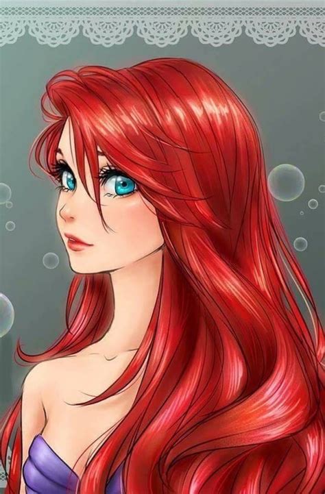 Anime Ariel - Ariel Fan Art (39737579) - Fanpop