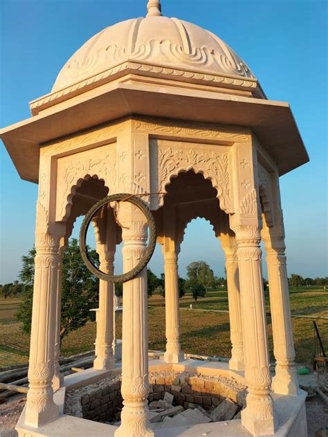 Pink Stone Chhatri Temple Size 9 X9 At Rs 550000 In Dausa ID