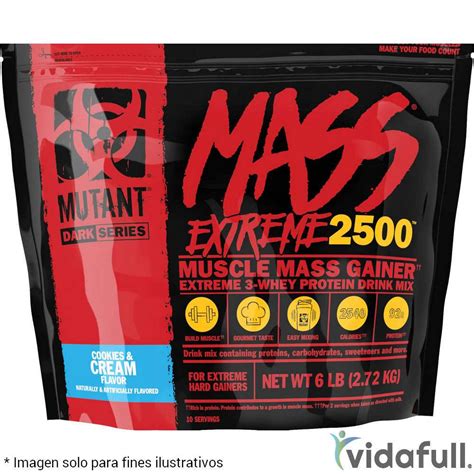 Mutant Mass Extreme 2500 Mutant Precio México