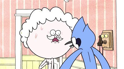 vaňa nevyspytateľný unca pops regular show knižnica bavlna zničený