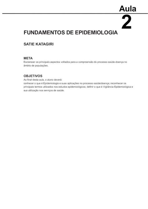 PDF FUNDAMENTOS DE EPIDEMIOLOGIA Cesadufs Br 37 Fundamentos