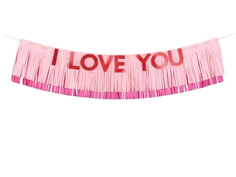 I Love You Banner – Party Hop Shop