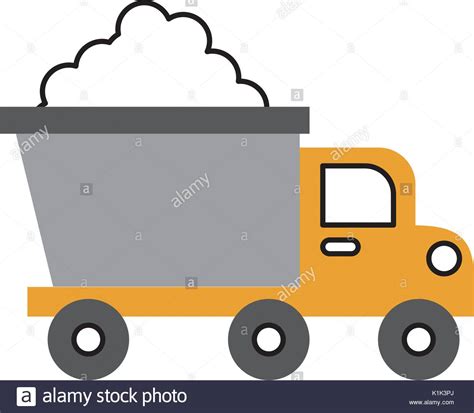 Dump Truck Silhouette at GetDrawings | Free download