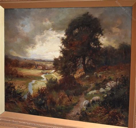 Antiques Atlas Edwardian Landscape Oil Painting By Rwbates As514a957