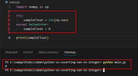 Valueerror Cannot Convert Float Nan To Integer Error In Python