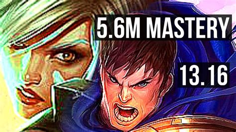 Riven Vs Garen Top 56m Mastery 918 800 Games Euw Diamond