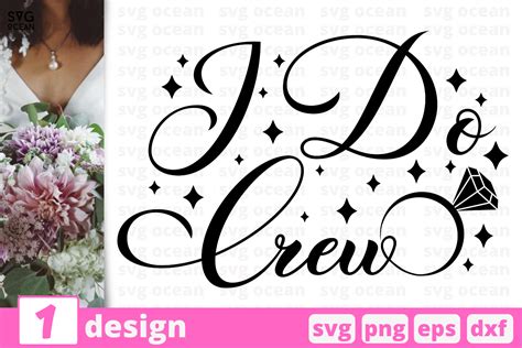 I Do Crew Graphic By Svgocean Creative Fabrica