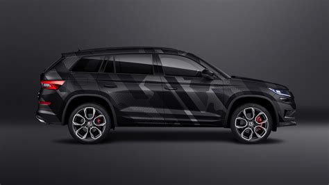 Skoda Kodiaq Rs Grey Scale Design Wrapstyle