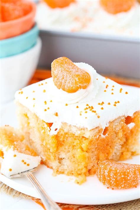 Orange Creamsicle Poke Cake Life Love And Sugar