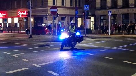 Unmarked Motorcycle Bmw R Rt Of Warsaw Police Traffic Division