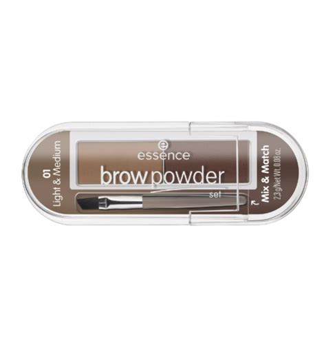 Essence Zestaw Do Stylizacji Brwi Brow Powder Set Nr G