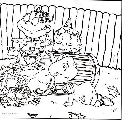 Rugrats Coloring Pages Rugrats Color Page Cartoon Color Pages Porn